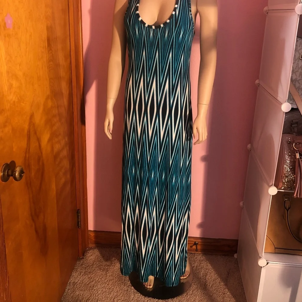 CALVIN KLEIN MAXI DRESS - Picture 5 of 5